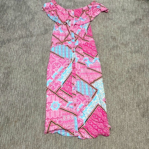 NWOT Boho MIDI Dress - Picture 5 of 6